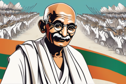 Mahatma Gandhi: The Father of the Nation and Nonviolent Resistance